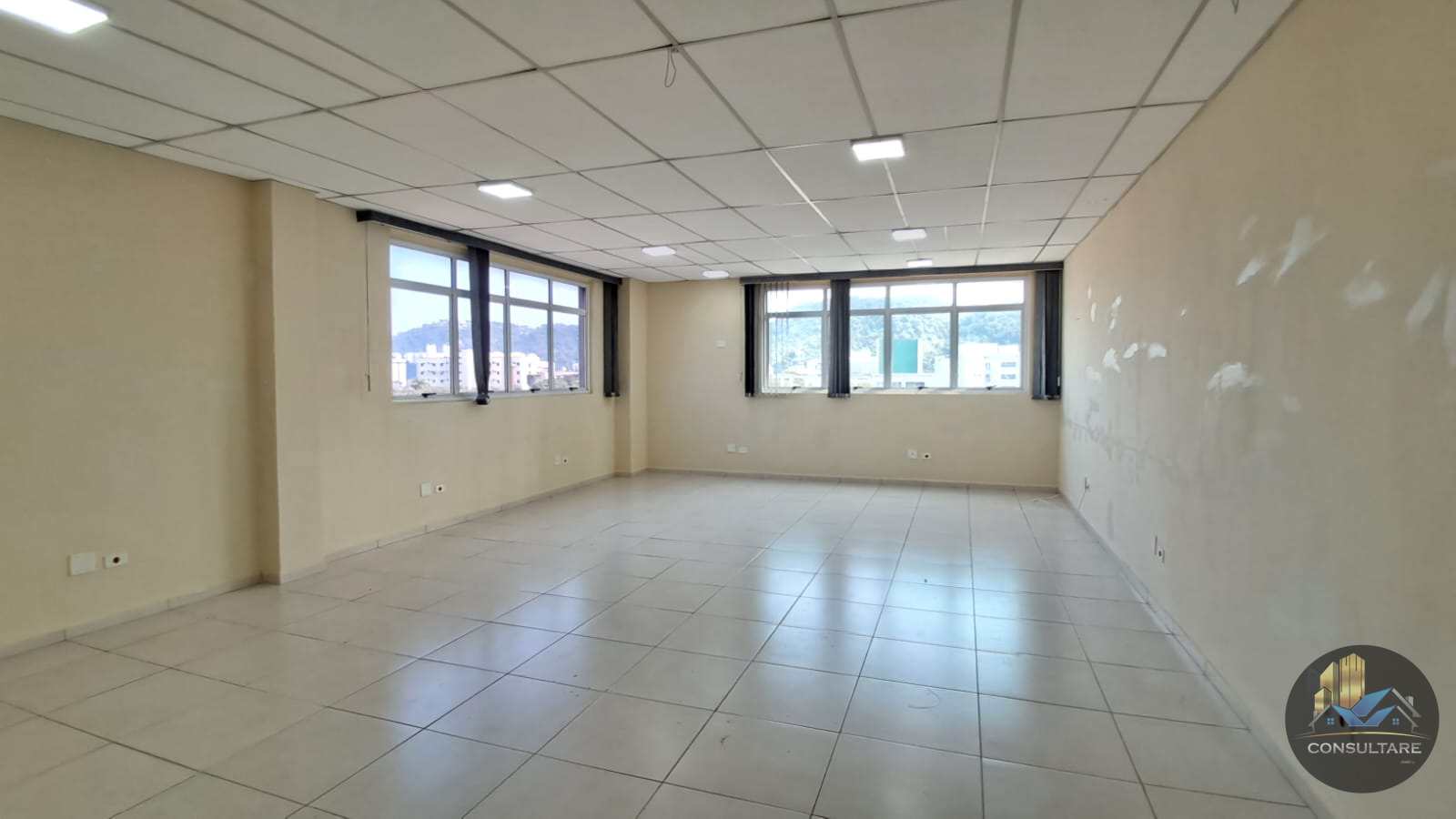 Sala comercial para alugar, Vila Mathias, Santos, Cod 25379 CPS