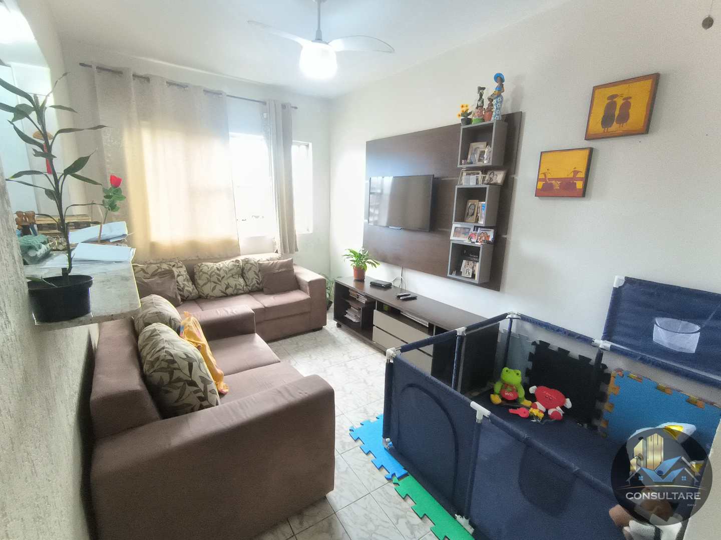 Apartamento 1 dorm Catiapoa São Vicente R$180 mil  Cod25382 TSB