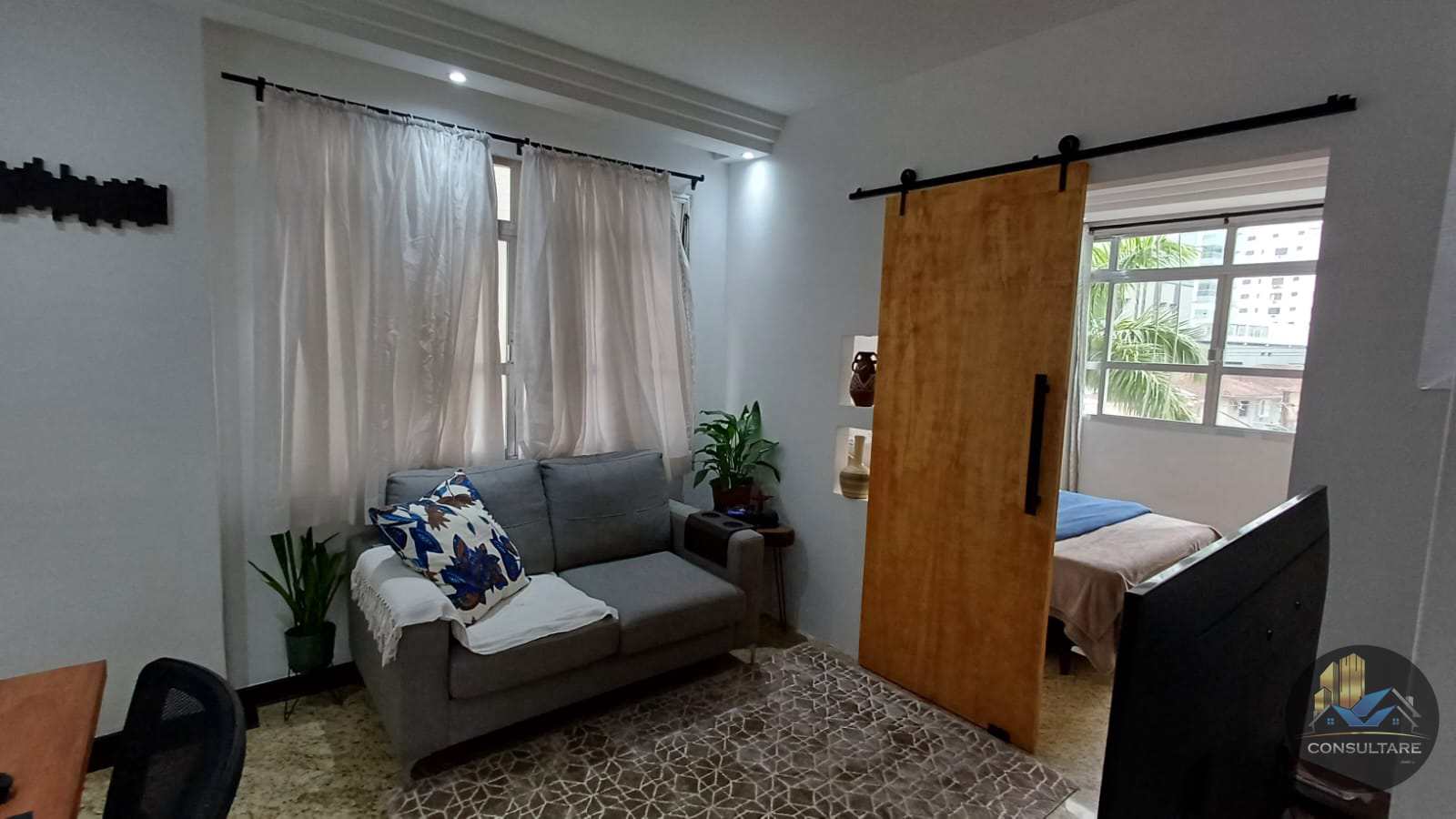 Apartamento com 1 dorm, Ponta da Praia, Santos, Cod: 25422