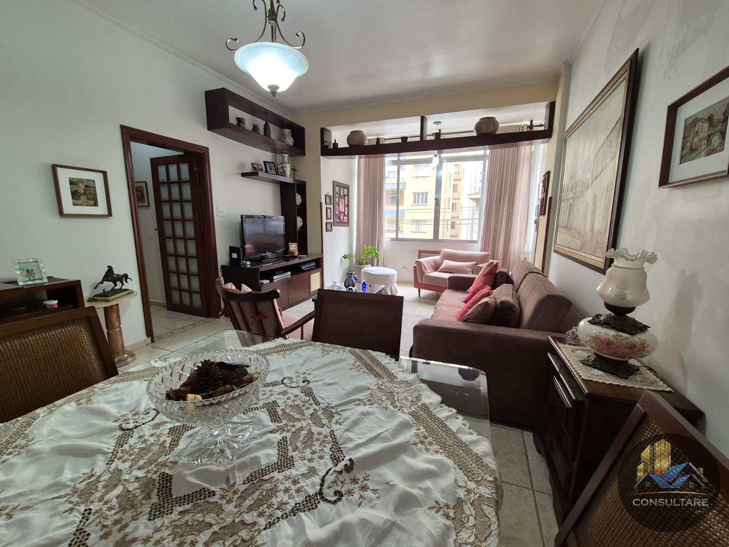 Apartamento com 3 dorms, Boqueirão, Santos - R$ 780 mil, Cod: 25452