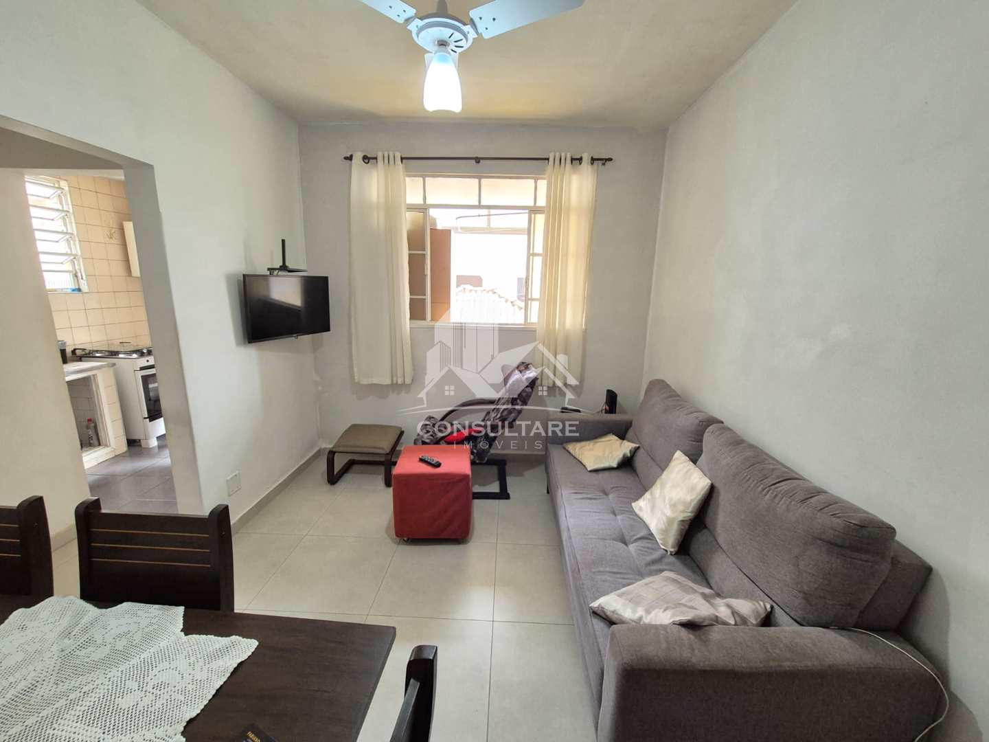 Apartamento 1 dorm, Gonzaga, Santos-R$ 325 mil,Cod: 25516 FSM