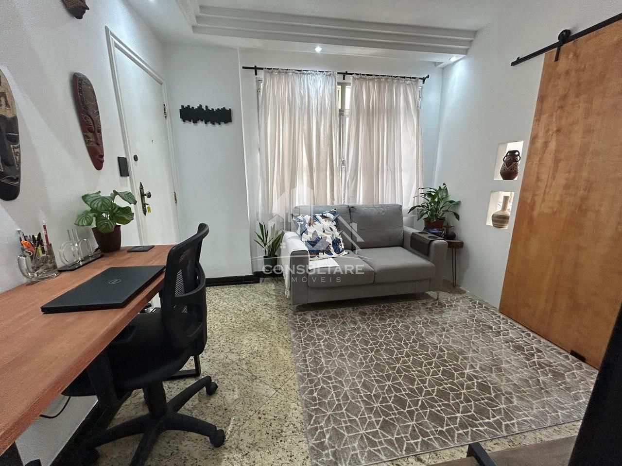 Apartamento com 1 dorm, Aparecida, Santos - R$ 410 mil, Cod: 25589