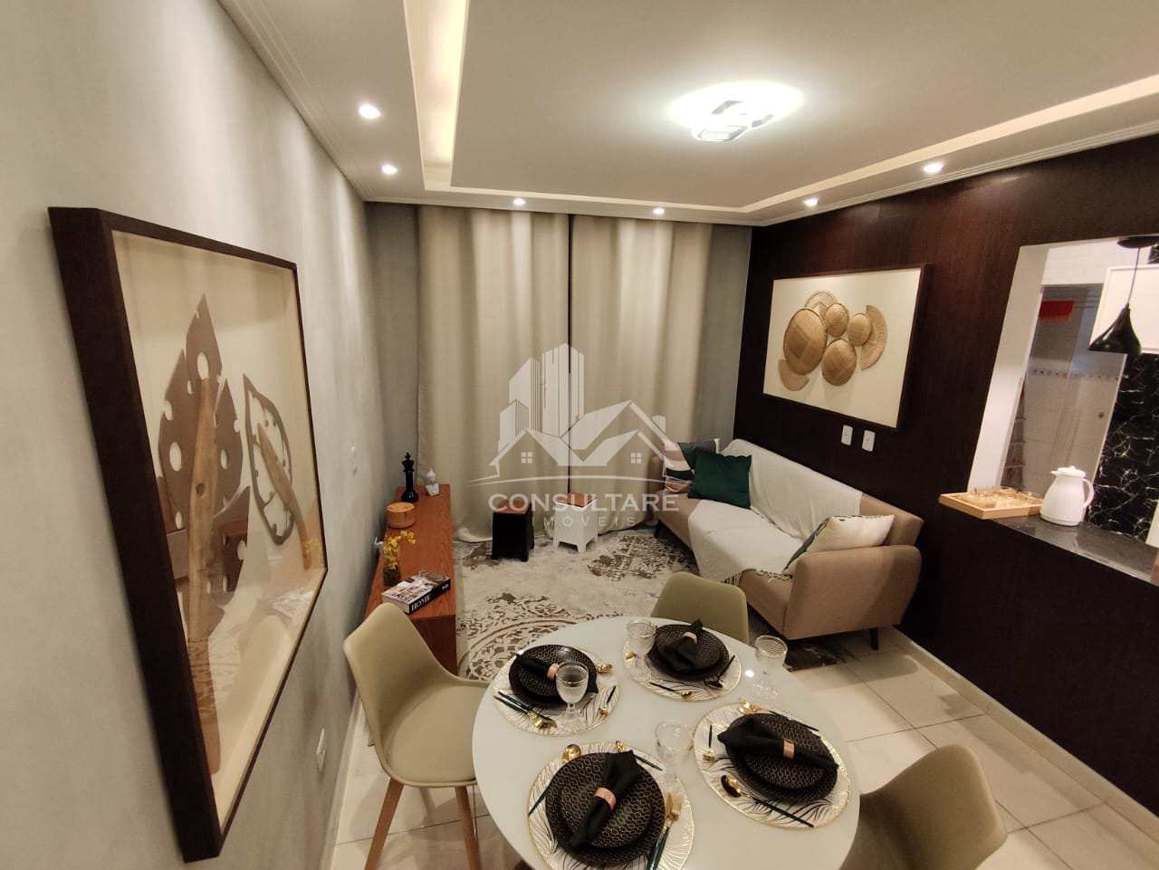 Apartamento 2 dorms, São Vicente - R$ 380 mil, Cod: 25641MMD