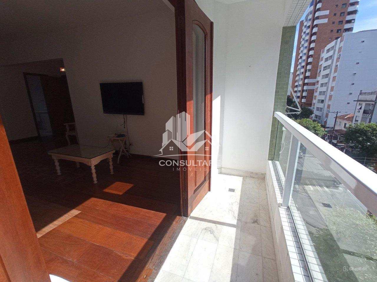 Apartamento com 4 quartos, Gonzaga, Santos - R$ 1.15 mi, Cod: 25902