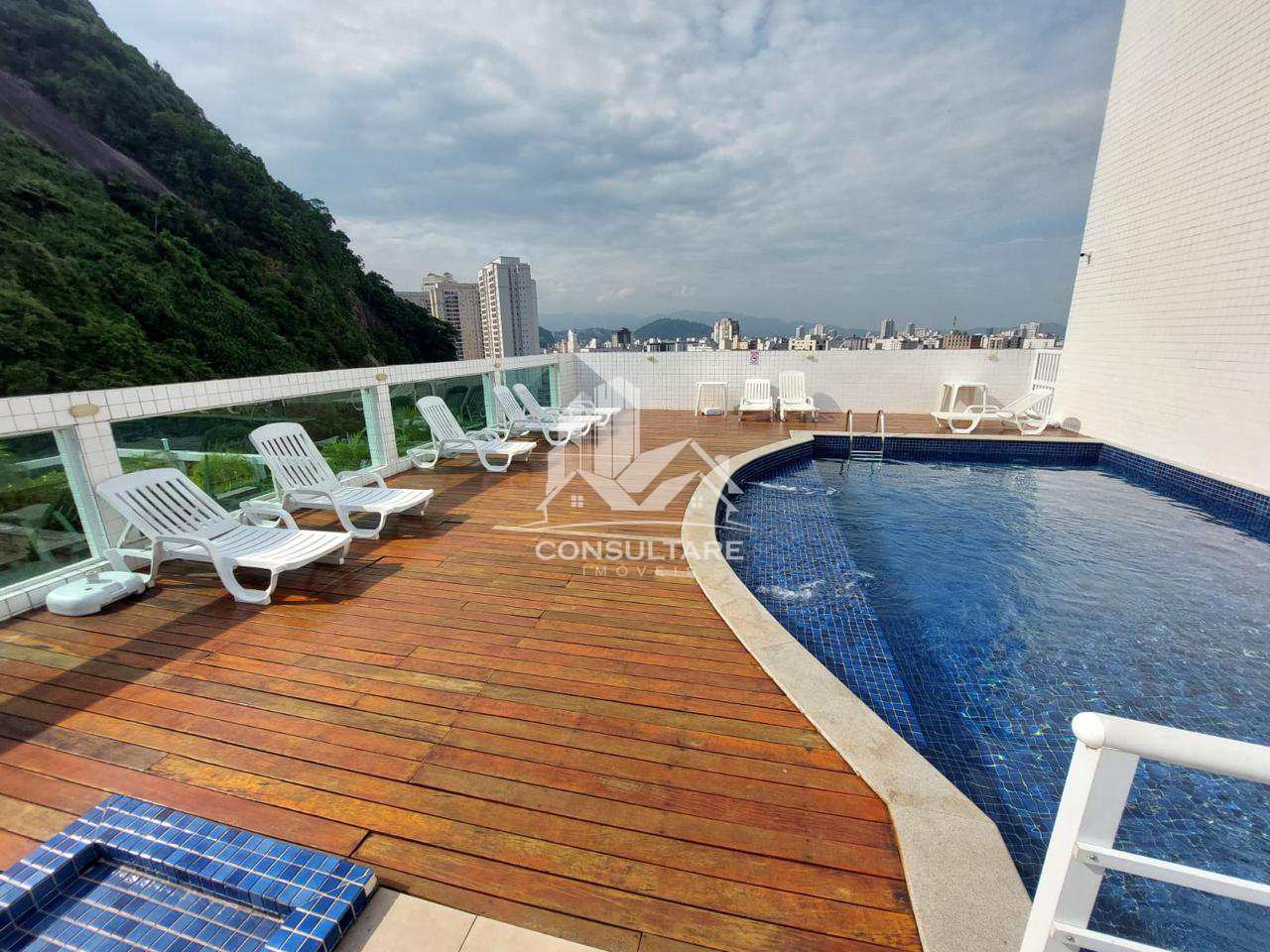 Apartamento com 2 quartos Marapé Santos R$ 584 mil Cod26034 CPS