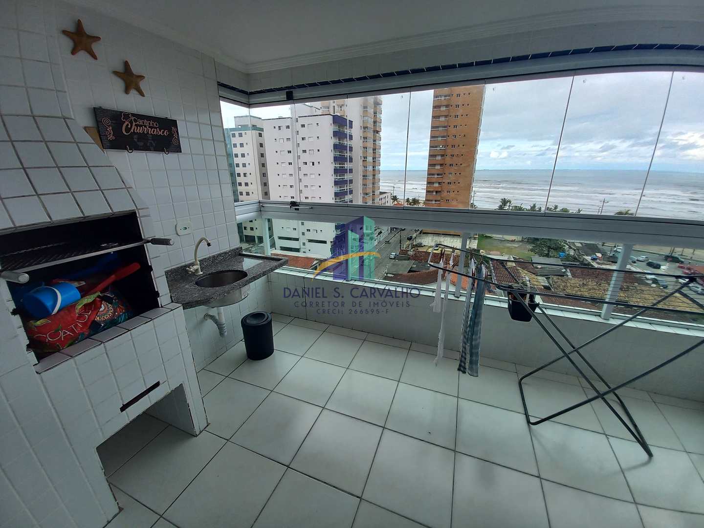 Apartamento com 1 dorm, Ocian, Praia Grande - R$ 300 mil, Cod: 177