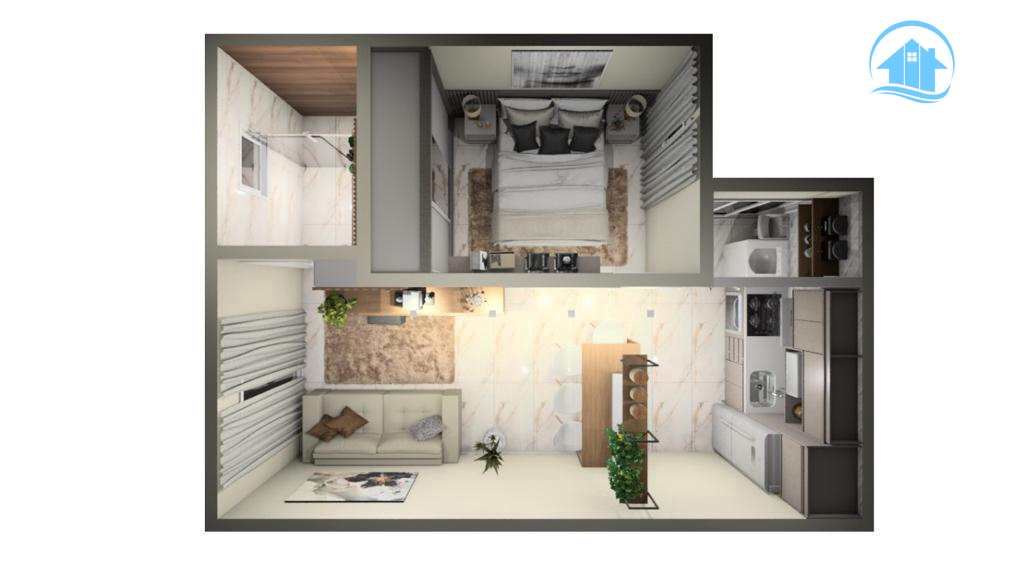 Apartamento à venda com 1 quarto, 37m² - Foto 17