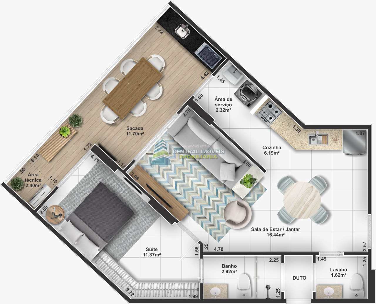 Apartamento à venda com 2 quartos, 73m² - Foto 30