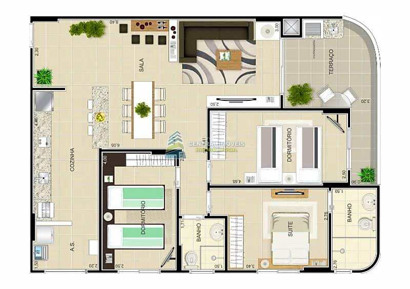 Apartamento à venda com 3 quartos, 104m² - Foto 36