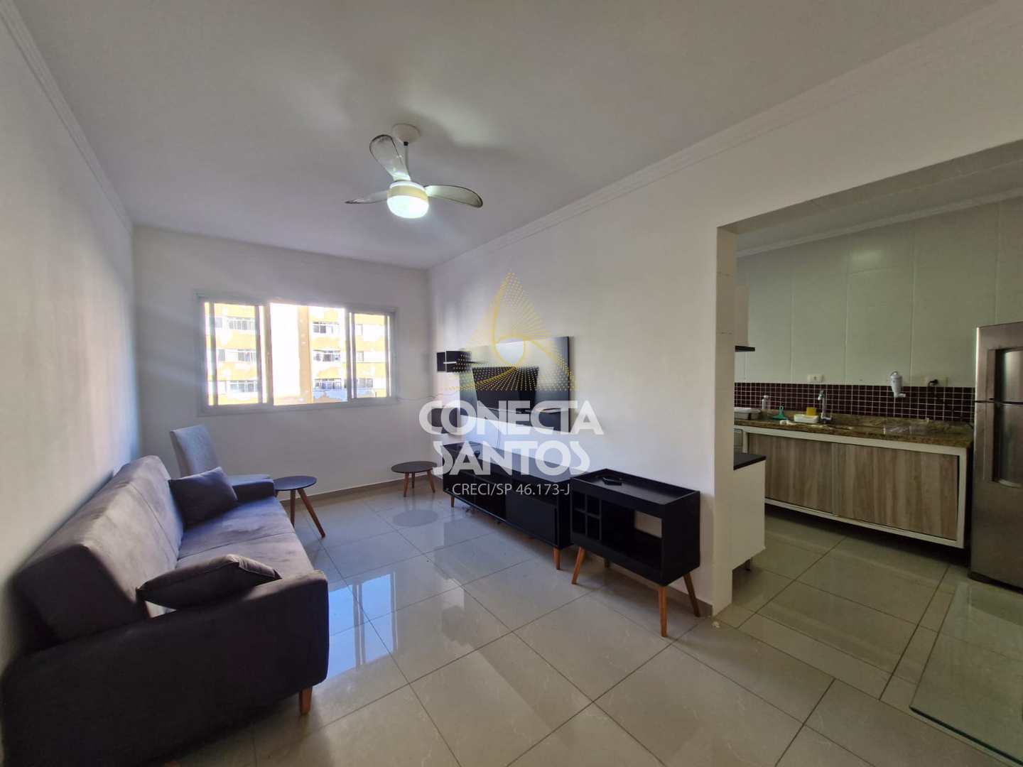 Apartamento à venda com 1 quarto, 45m² - Foto 2