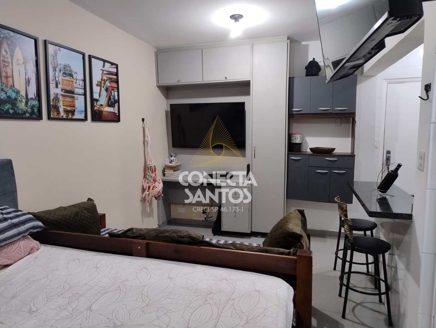 Kitnet e Studio à venda com 1 quarto, 34m² - Foto 4