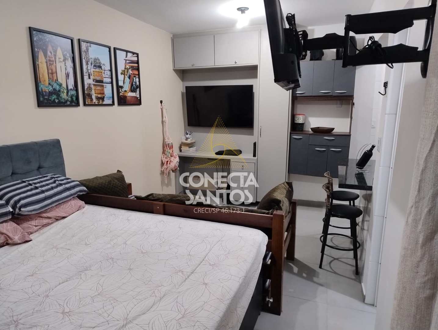 Kitnet e Studio à venda com 1 quarto, 34m² - Foto 1