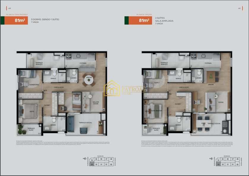 Apartamento à venda com 2 quartos, 68m² - Foto 12