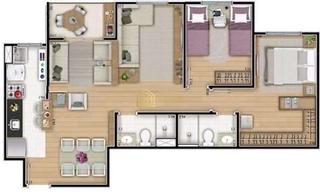 Apartamento à venda com 3 quartos, 71m² - Foto 27