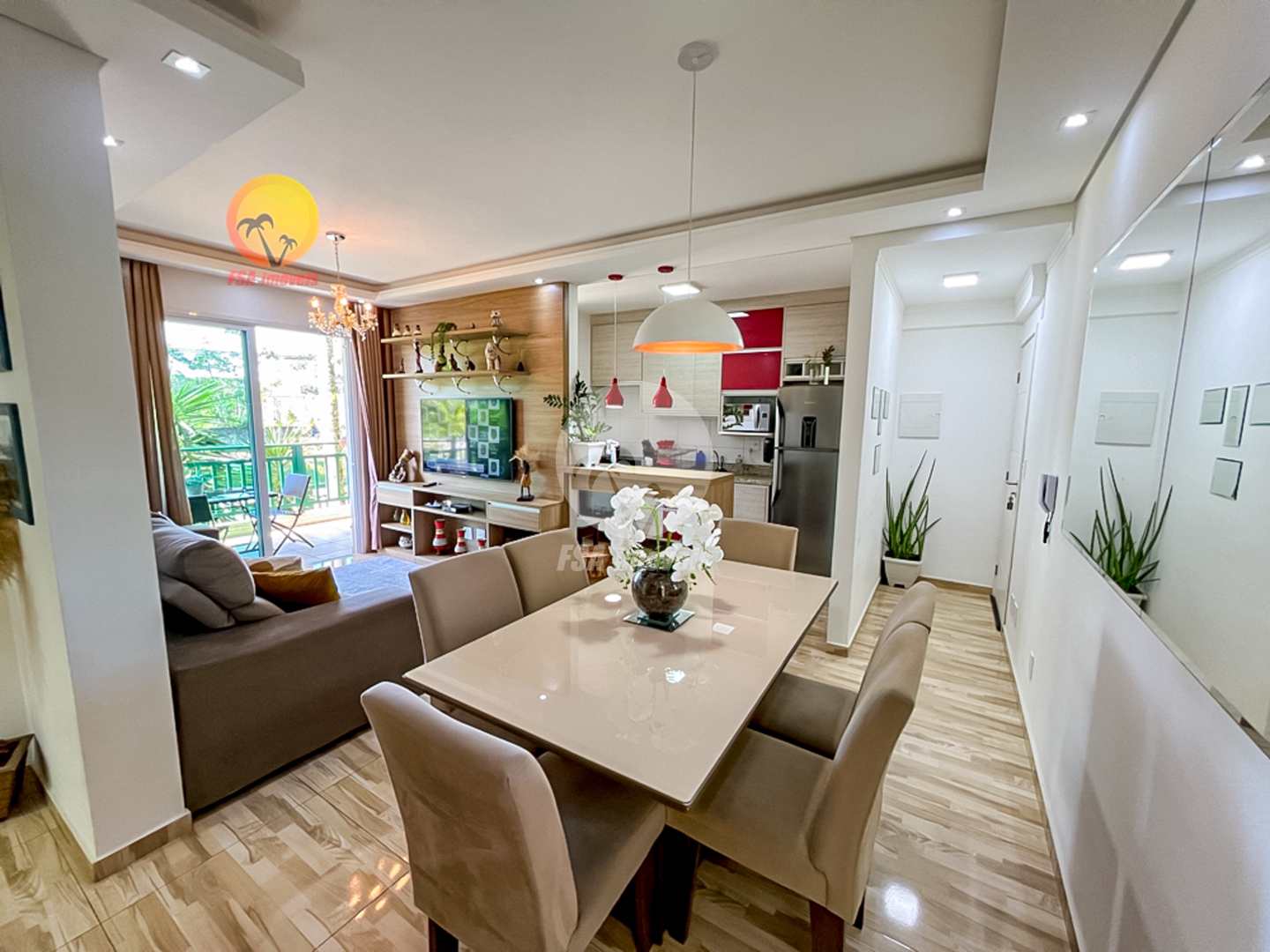Apartamento à venda com 3 quartos, 91m² - Foto 1