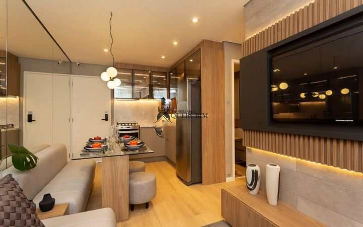 Apartamento à venda com 1 quarto, 33m² - Foto 1