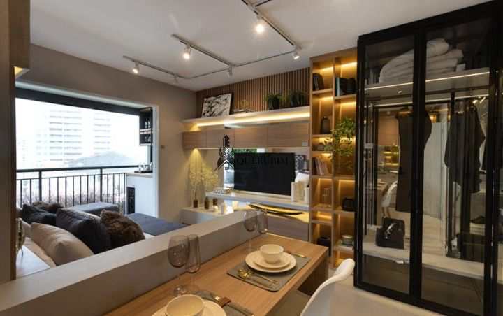 Flat/Apart Hotel à venda com 1 quarto, 31m² - Foto 1