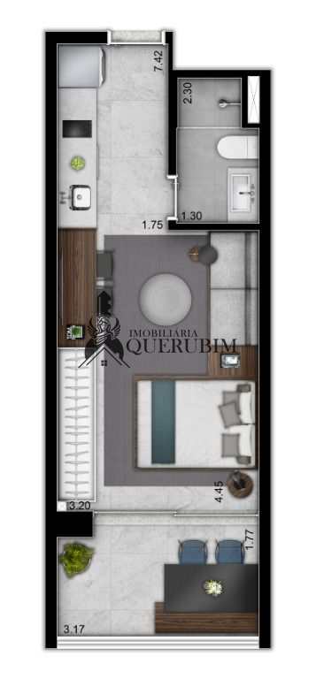 Flat/Apart Hotel à venda, 33m² - Foto 10