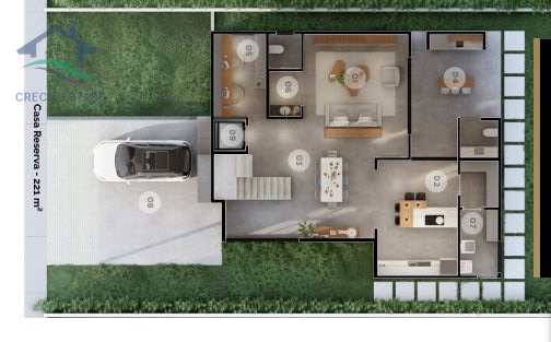 Casa de Condomínio à venda com 3 quartos, 221m² - Foto 35