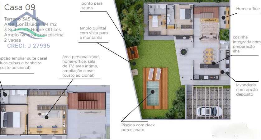 Casa de Condomínio à venda com 3 quartos, 164m² - Foto 22