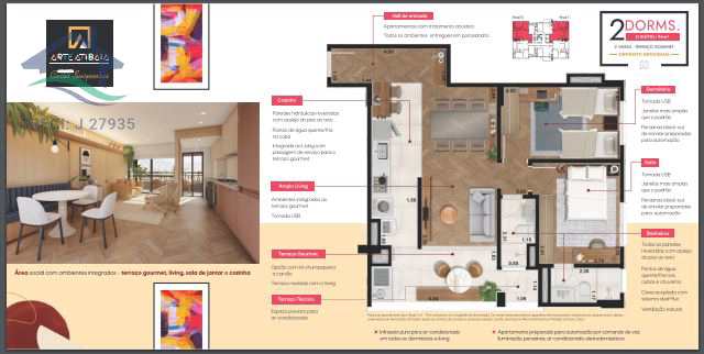 Apartamento à venda com 2 quartos, 68m² - Foto 15