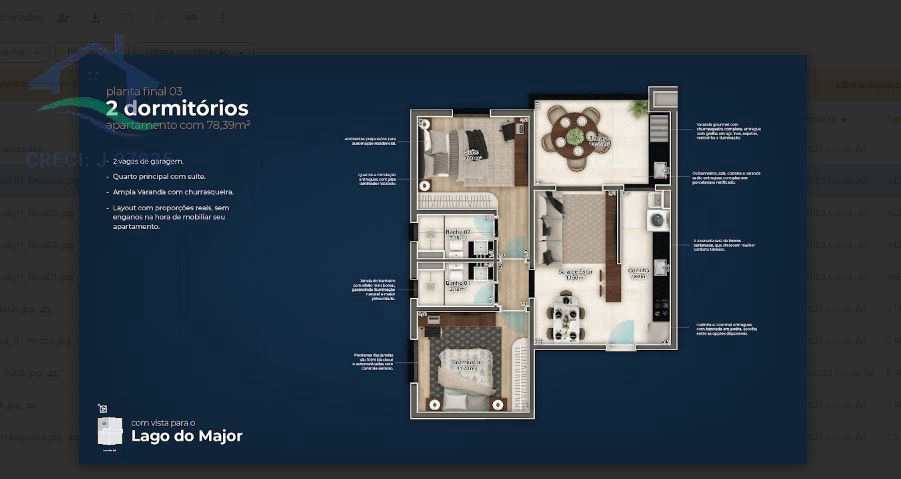 Apartamento à venda com 2 quartos, 78m² - Foto 12