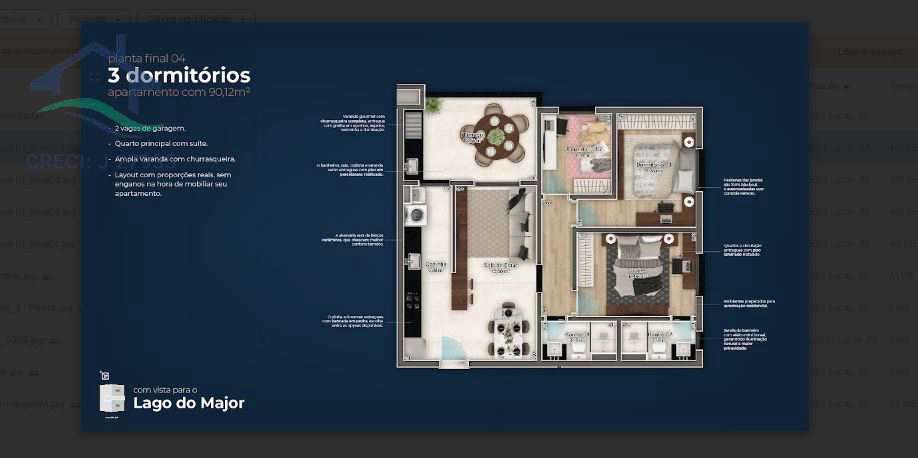 Apartamento à venda com 3 quartos, 89m² - Foto 22