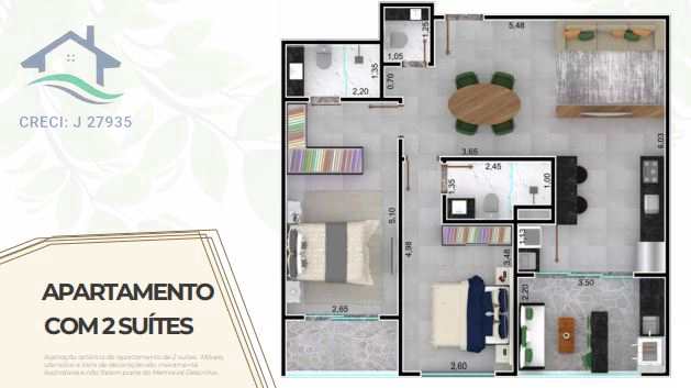 Apartamento à venda com 2 quartos, 77m² - Foto 15