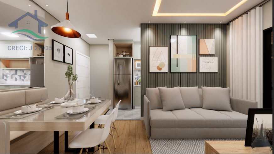 Apartamento à venda com 2 quartos, 66m² - Foto 2