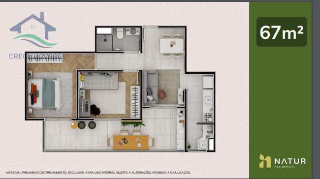 Apartamento à venda com 2 quartos, 56m² - Foto 31