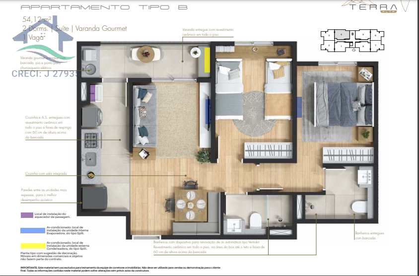 Apartamento à venda com 2 quartos, 48m² - Foto 31