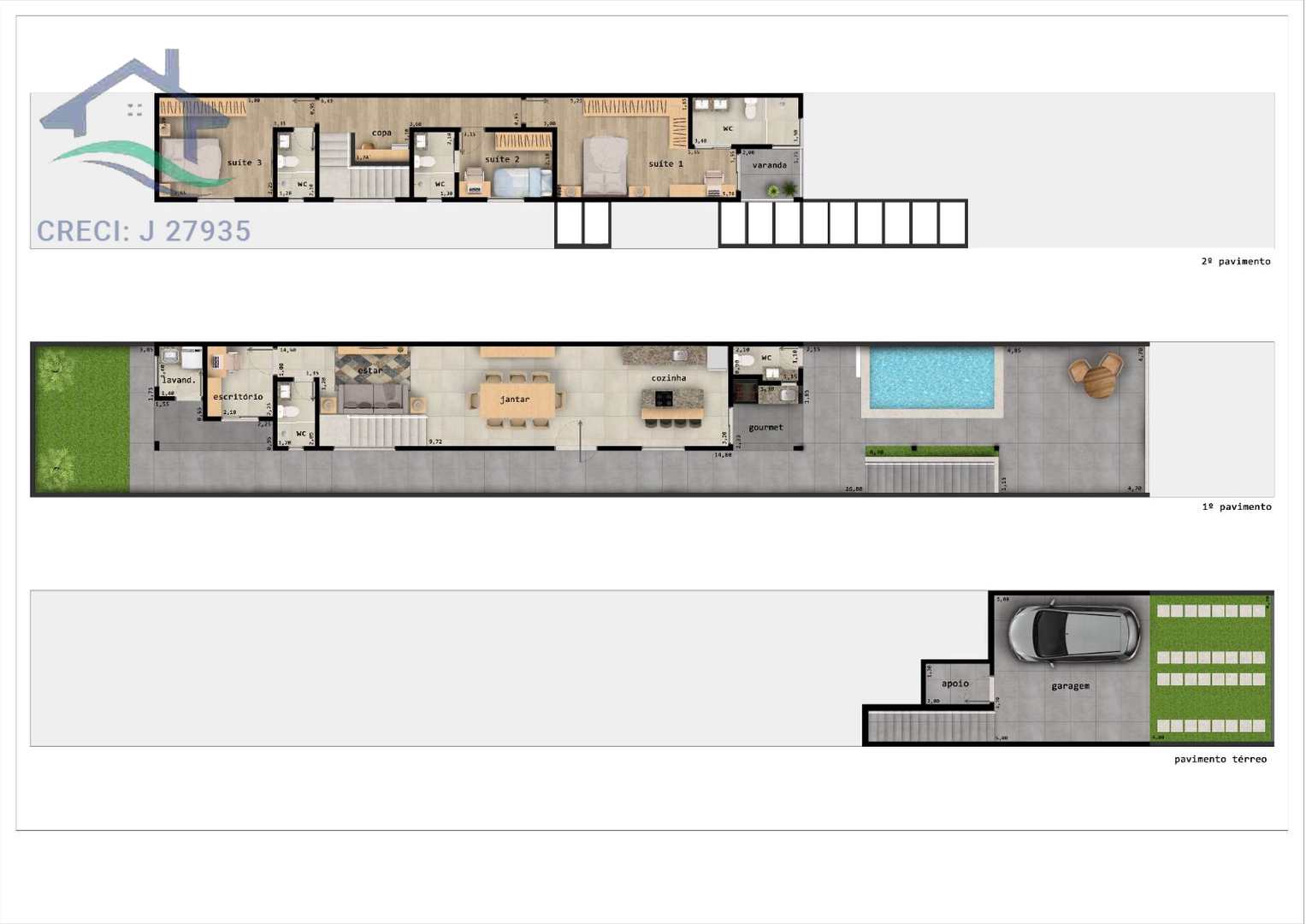 Casa à venda com 3 quartos, 200m² - Foto 7