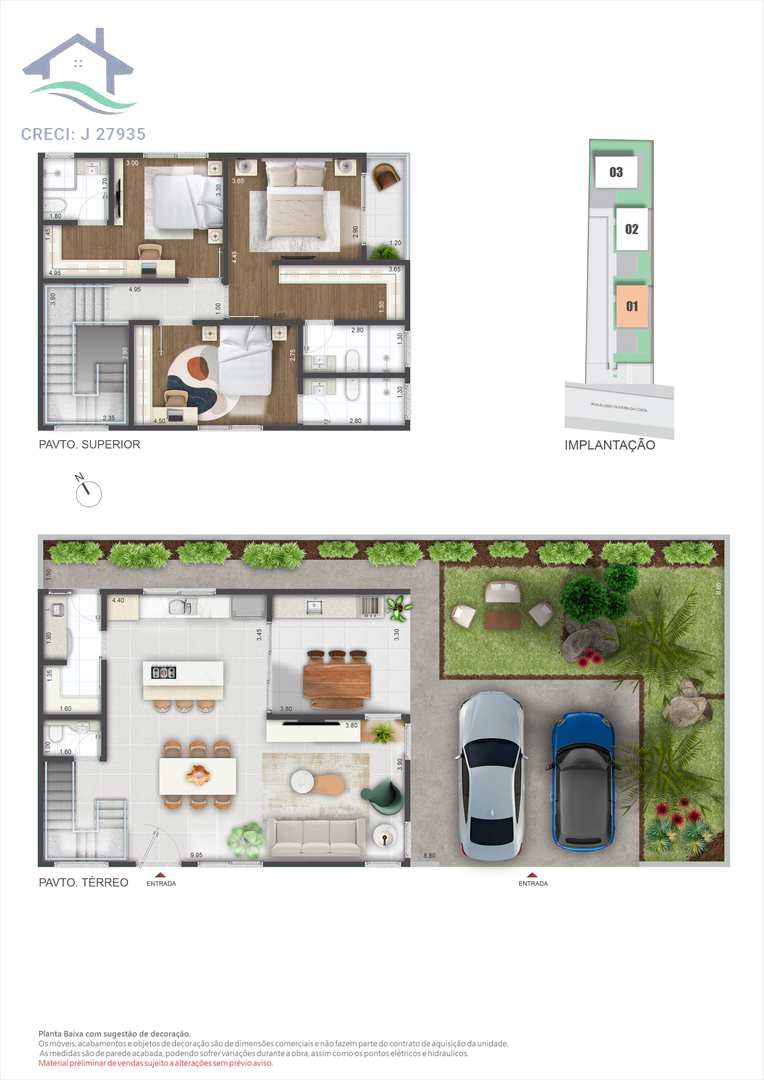 Casa de Condomínio à venda com 3 quartos, 143m² - Foto 8