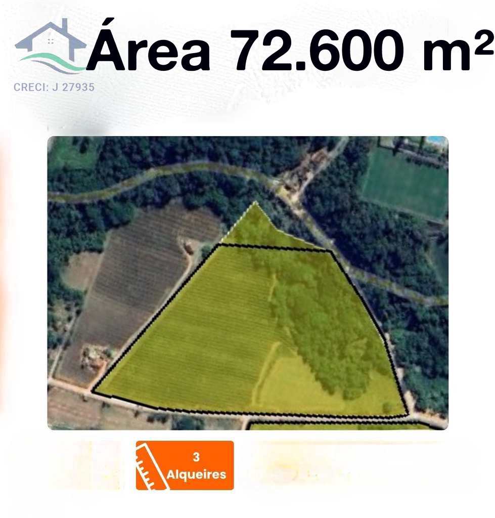 Terreno à venda, 72600m² - Foto 1