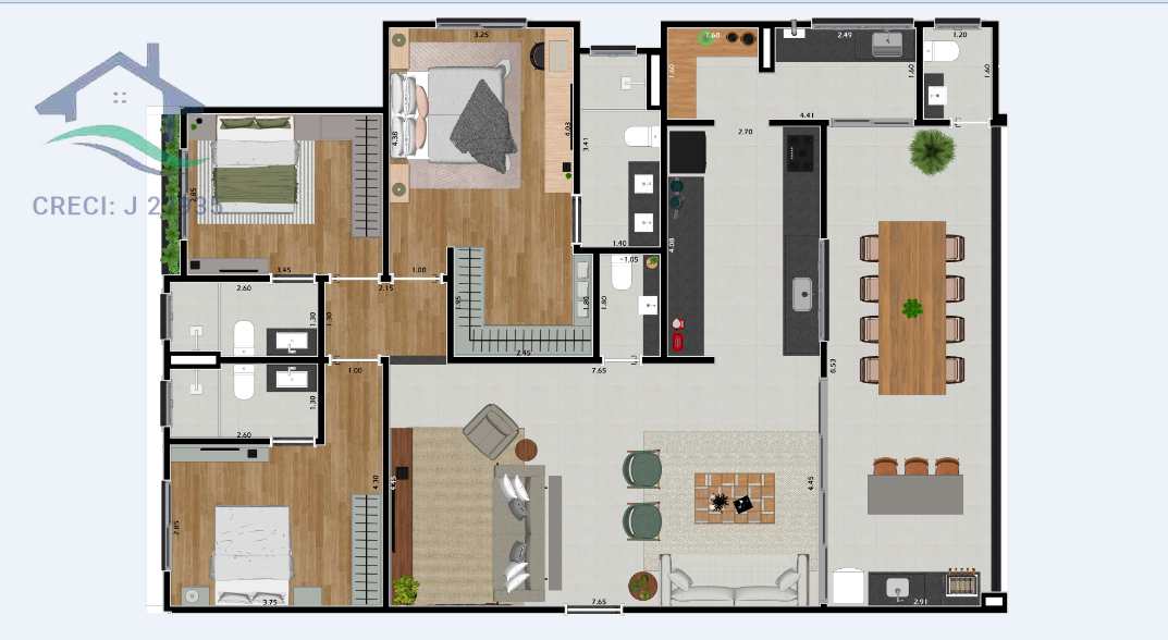 Apartamento à venda com 3 quartos, 148m² - Foto 18