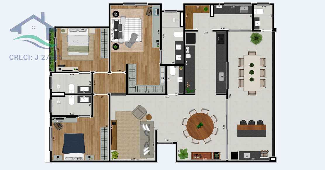 Apartamento à venda com 3 quartos, 148m² - Foto 17