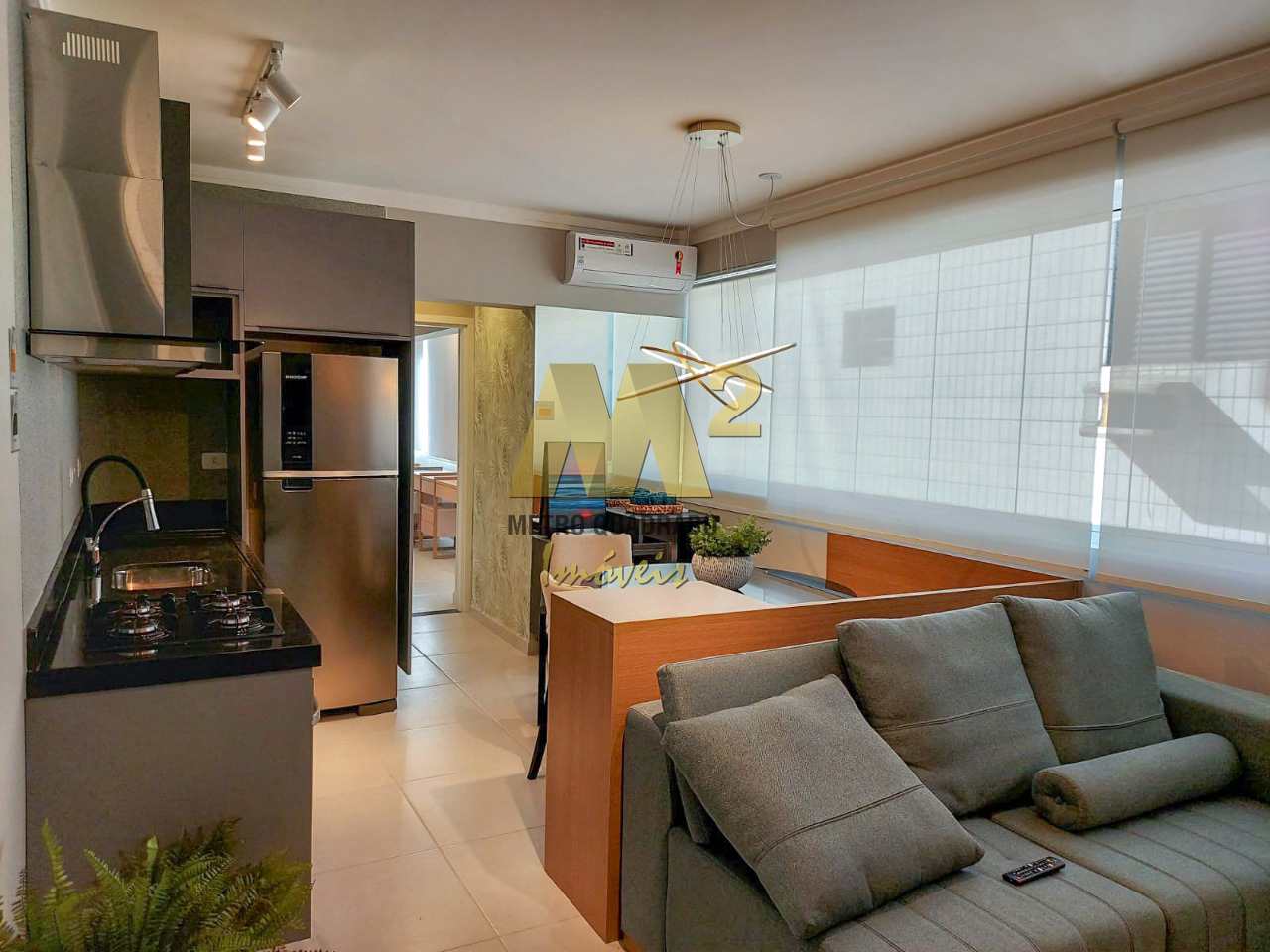 Apartamento à venda com 1 quarto, 43m² - Foto 2