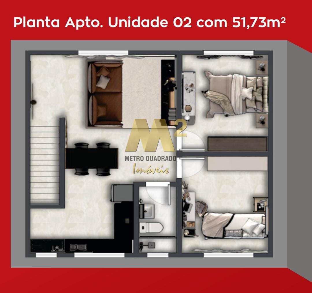 Casa de Condomínio à venda com 2 quartos, 52m² - Foto 7