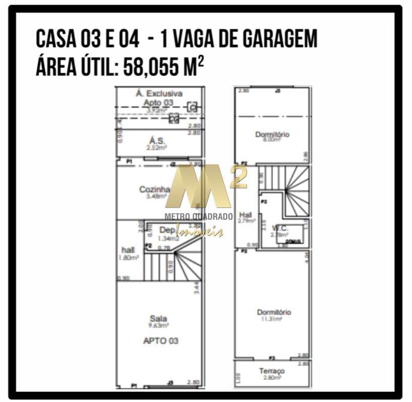 Casa de Condomínio à venda com 2 quartos, 58m² - Foto 17