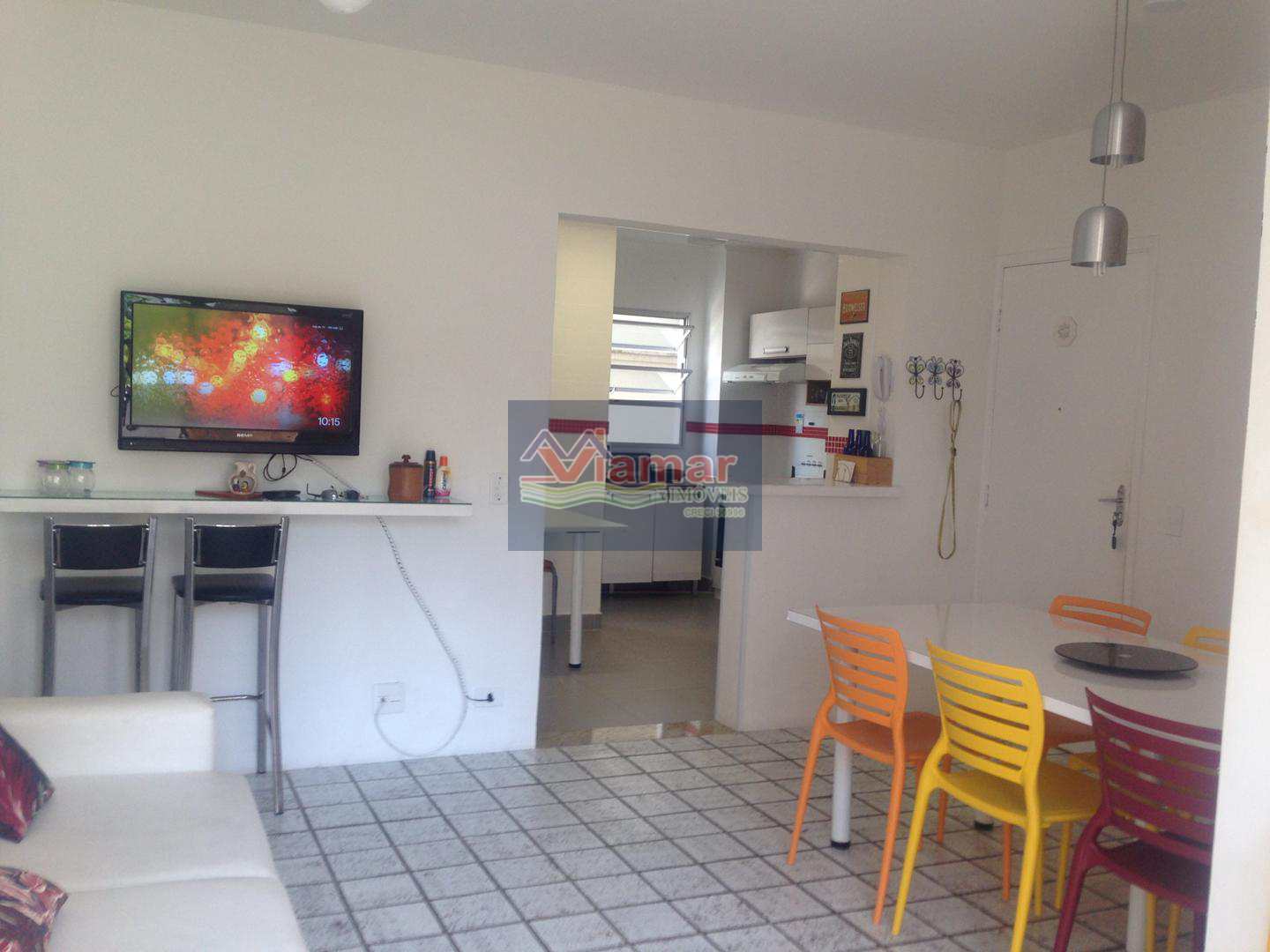 Apartamento com 2 dorms, Centro, Guarujá - R$ 350 mil, Cod: 4504