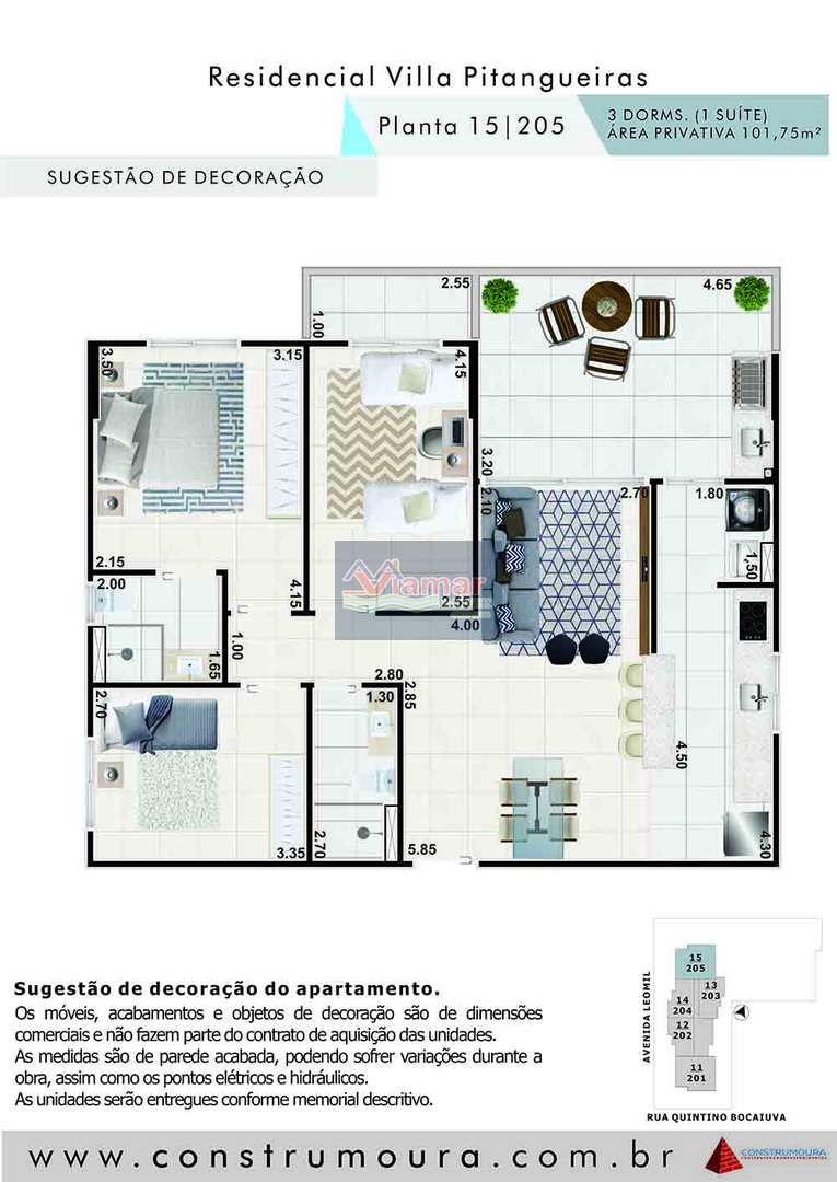 Apartamento à venda com 2 quartos, 66m² - Foto 8