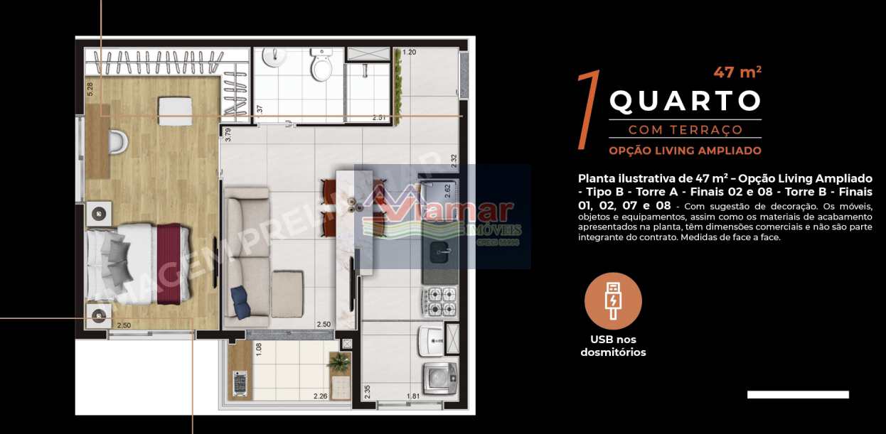 Apartamento à venda com 2 quartos, 55m² - Foto 28