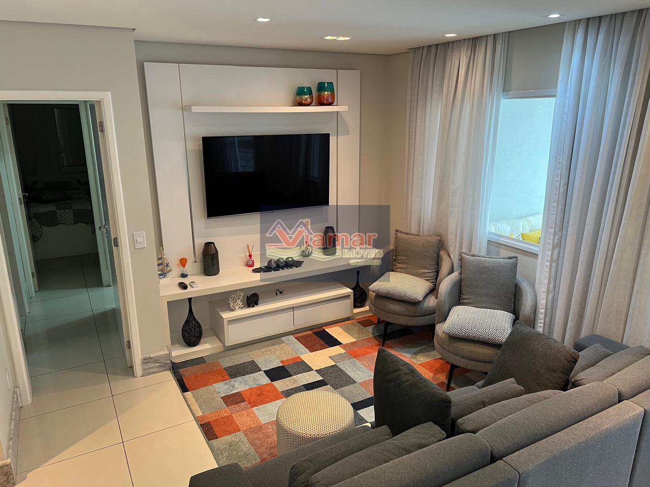 Apartamento à venda com 3 quartos, 134m² - Foto 3