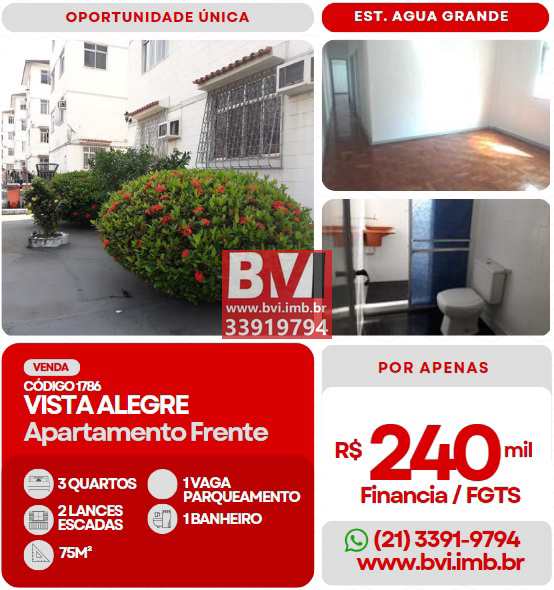 Apartamento à venda com 3 quartos, 78m² - Foto 1