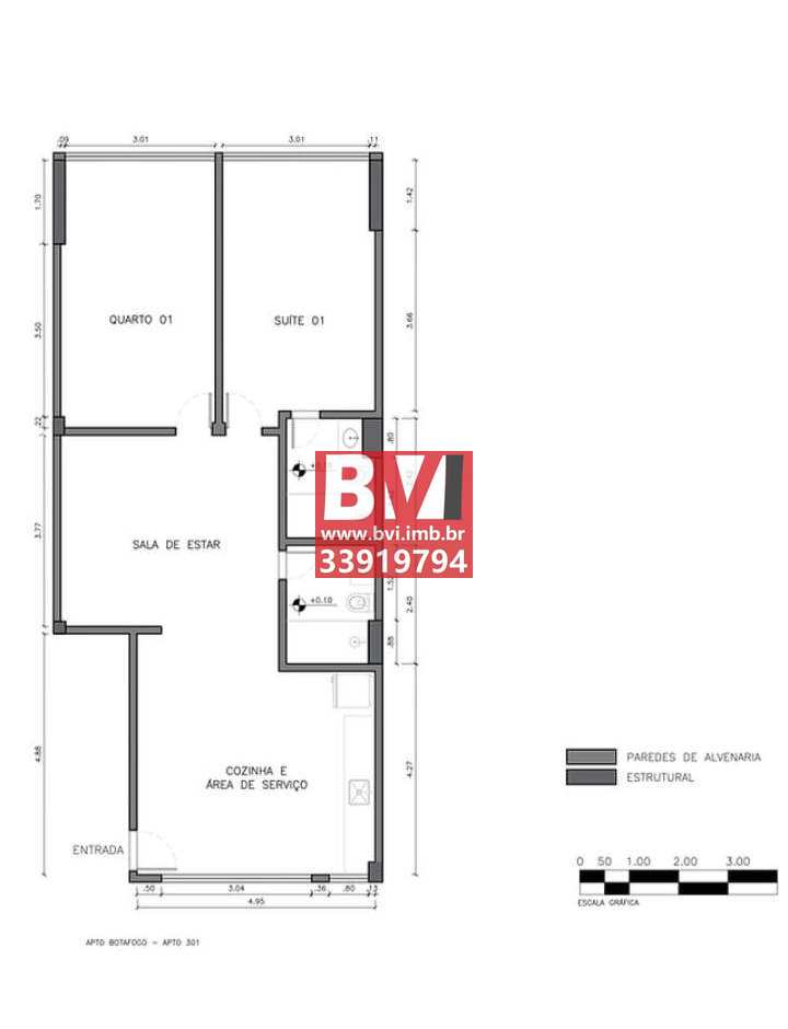 Apartamento à venda com 2 quartos, 90m² - Foto 2