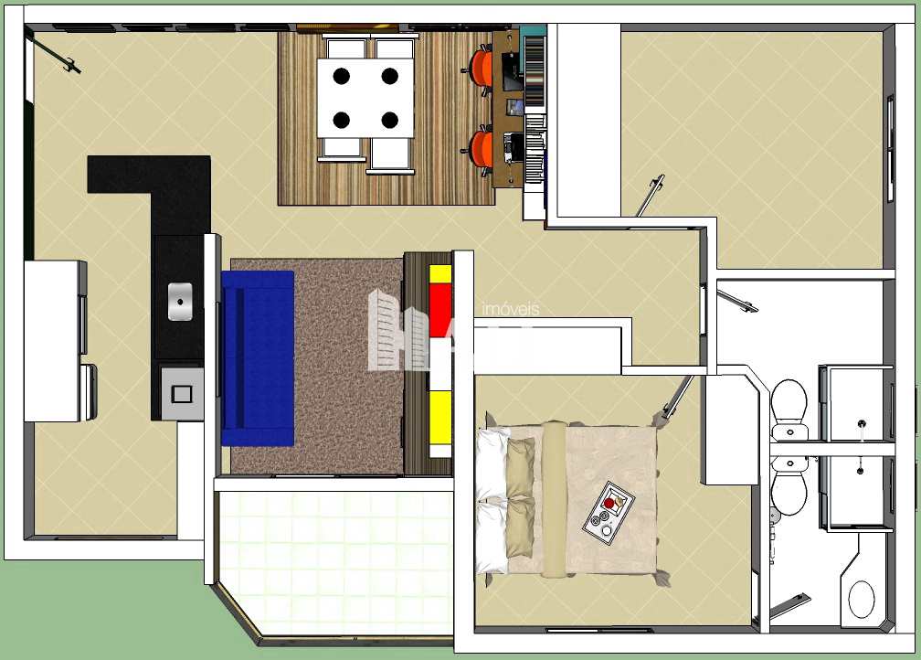 Apartamento à venda com 2 quartos, 65m² - Foto 21