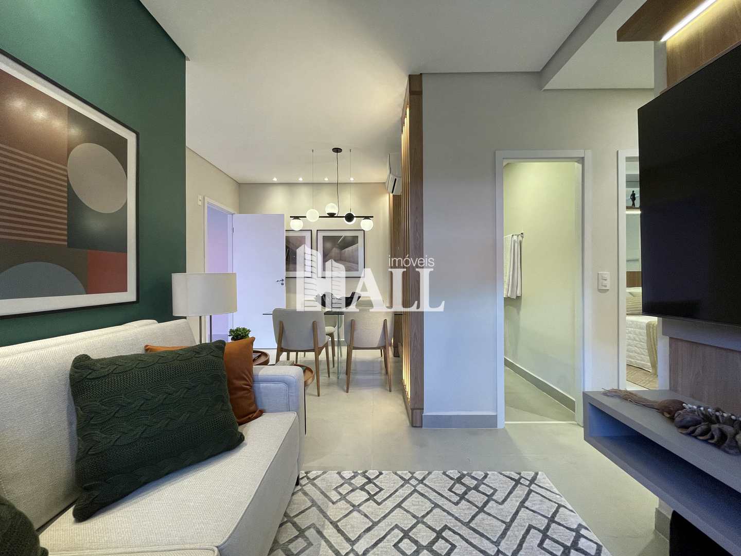 Apartamento à venda com 2 quartos, 64m² - Foto 2