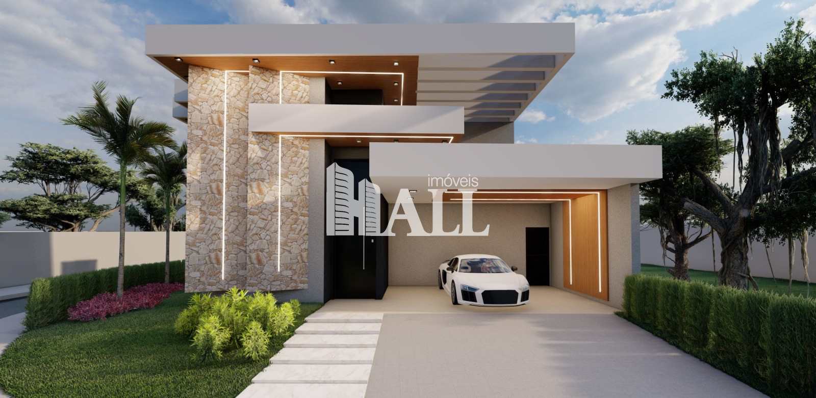 Casa de Condomínio, 3 quartos - Foto 1