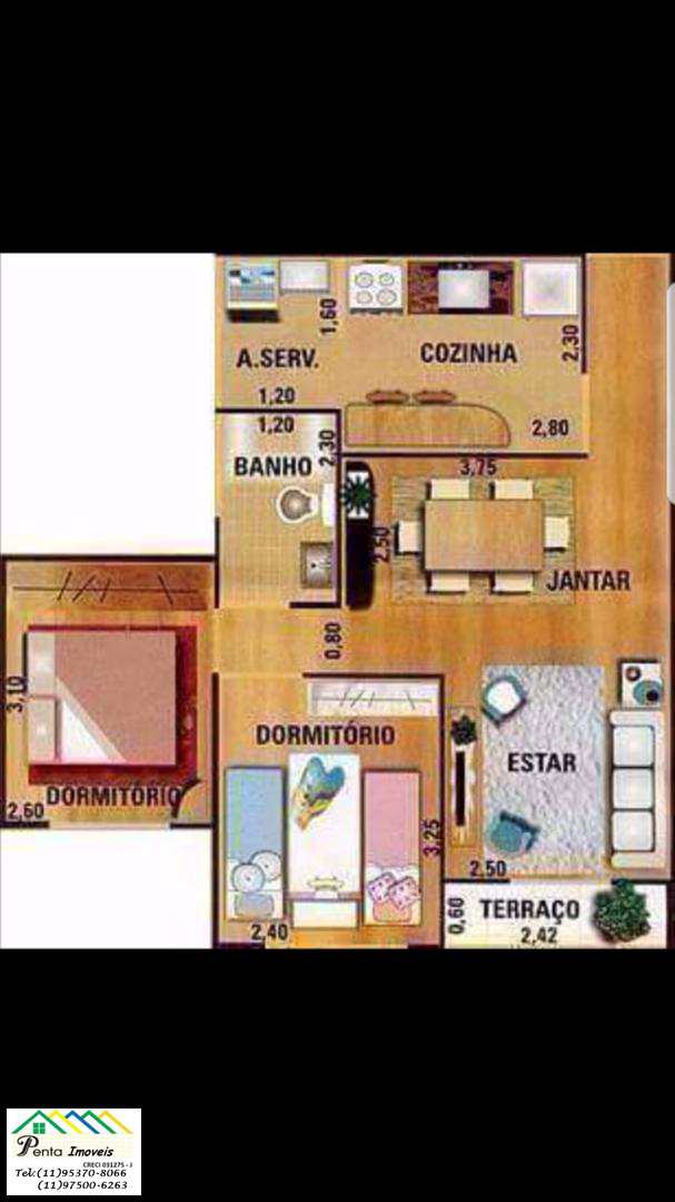 Apartamento à venda com 2 quartos, 54m² - Foto 11