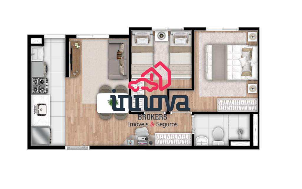 Apartamento à venda com 2 quartos, 42m² - Foto 25